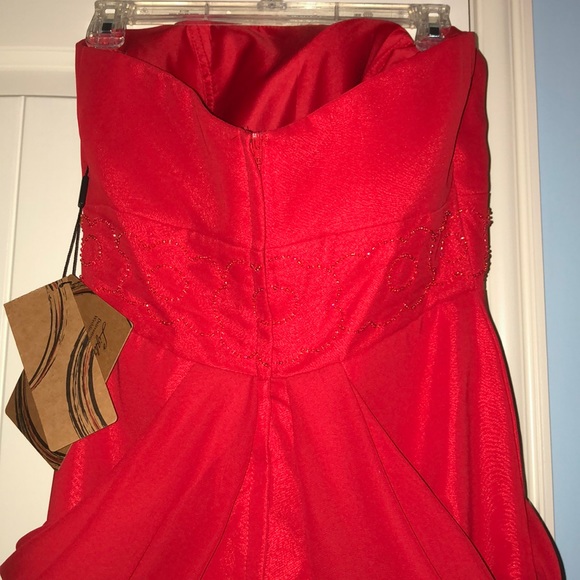 Red Prom Dress - Picture 3 of 4